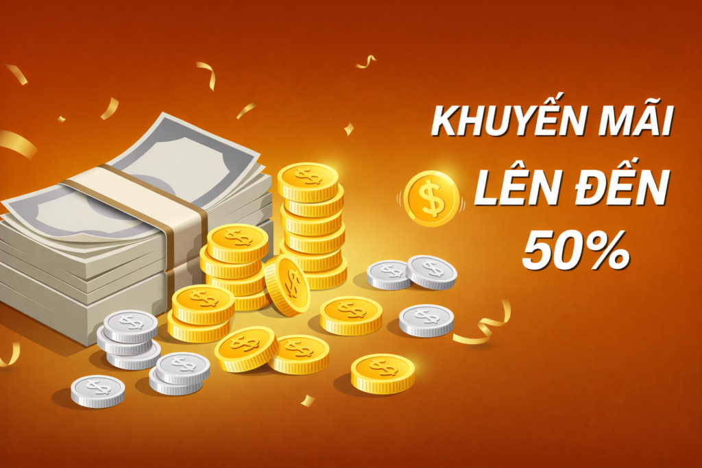 Các loại khuyến mãi phổ biến tại VIPWIN