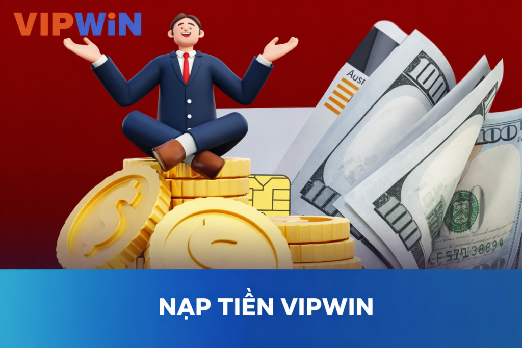 Hướng Dẫn nạp Tiền VipWin Chi Tiết 4 Bước